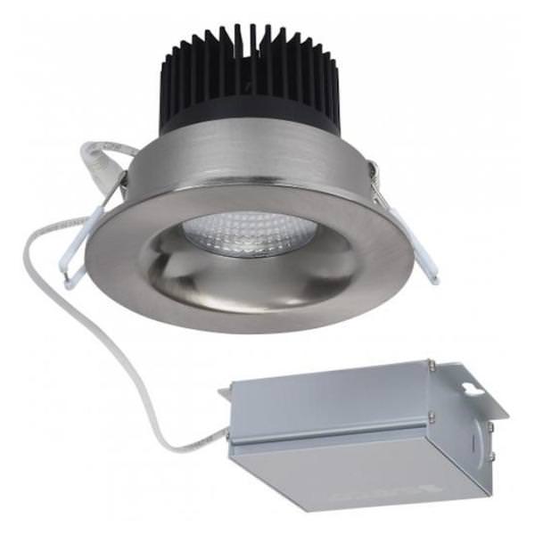 3.5" 12 watt 120 volt 3000K Dimmable LED Downlight with Remote Driver