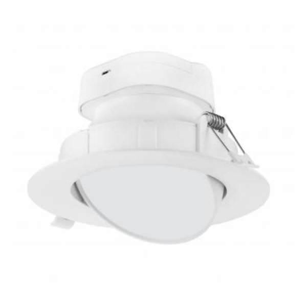 6" 9 watt 120 volt 2700K Gimbaled Dimmable LED Downlight