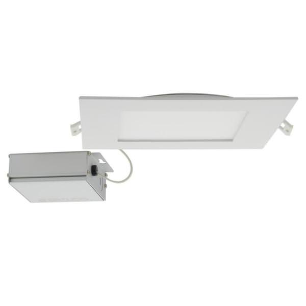 8" 24 watt 120 volt CCT Selectable White Dimmable LED Direct Wire Downlight