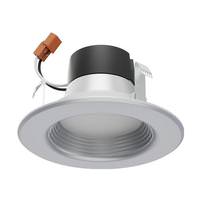 Satco 4" 7 watt 120 volt CCT Selectable Dimmable LED Retrofit Downlight