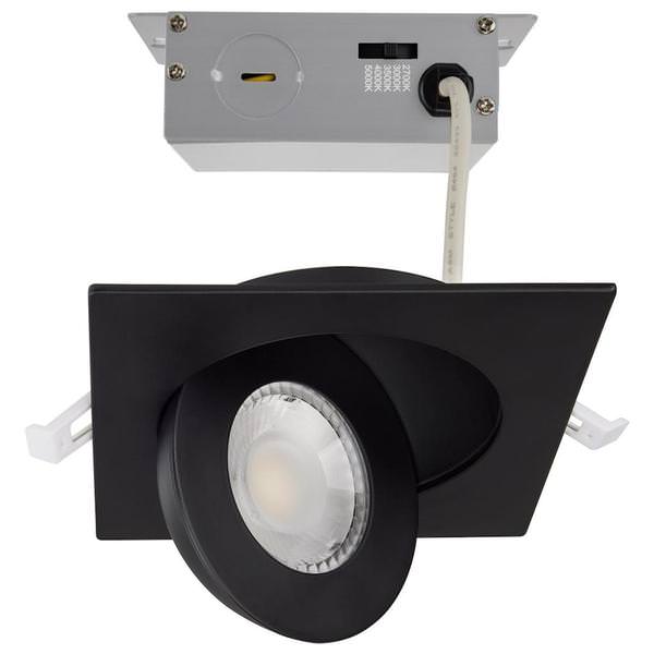 4" 9 watt 120 volt CCT Selectable Square LED