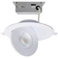 Satco 6" 15 watt 120 volt CCT Selectable Round LED