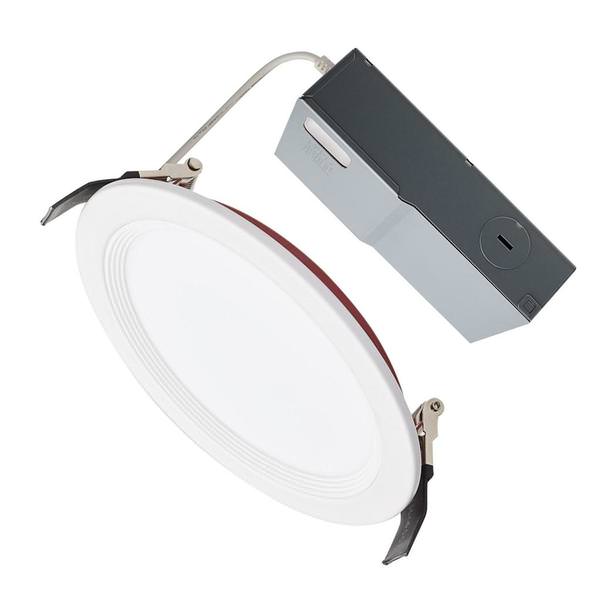 6" 13 watt 120 volt CCT Selectable Remote Driver Dimmable LED Recessed Downlight