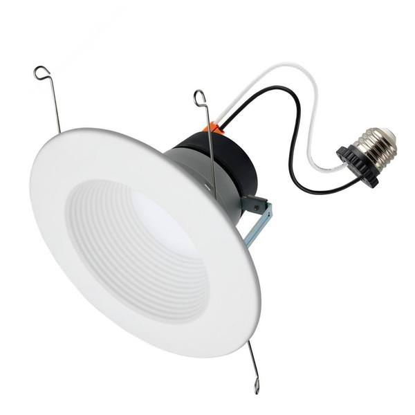 5"-6" 8/10.5/13.5 watt 120 volt CCT Selectable Deep Baffle Indoor LED Recessed Downlight