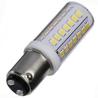 Satco 5 watt 120 volt T6 Double Contact Bayonet Base 5000K Daylight Clear Triac Dimmable LED