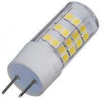 Satco 4.5 watt 120 volt T6 Bi-Pin Base 5000K Daylight Clear Dimmable LED