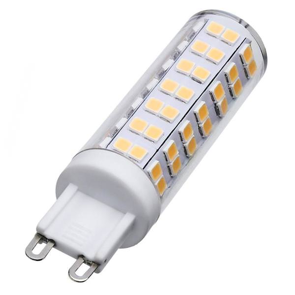 6.5 watt 120 volt T6 Double Loop Base 5000K Daylight Clear Dimmable LED