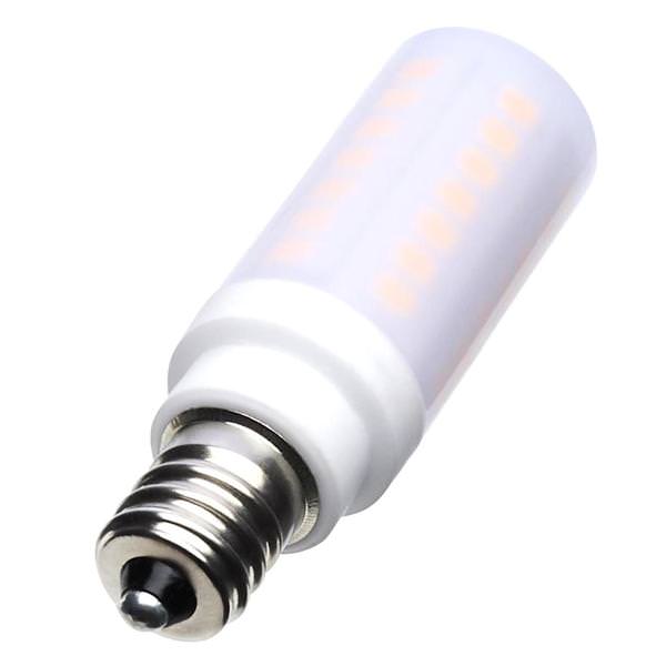 5 watt 120 volt T6 Candelabra Screw Base 3000K Natural White Frosted Dimmable LED