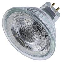 Satco 5.5 watt 12 volt MR16 Bi-Pin Base 2700K Warm White Dimmable LED