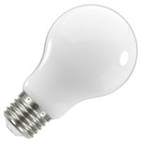 Satco 8.2 watt 120 volt A19 Medium Screw Base 3000K Natural White Dimmable LED
