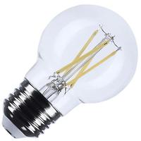 Satco 4 watt 120 volt 16.5 Medium Screw Base 3500K Clear Dimmable LED