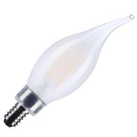 Satco 4 watt 120 volt CA10 Candelabra Screw Base 3500K Natural White Clear Dimmable LED