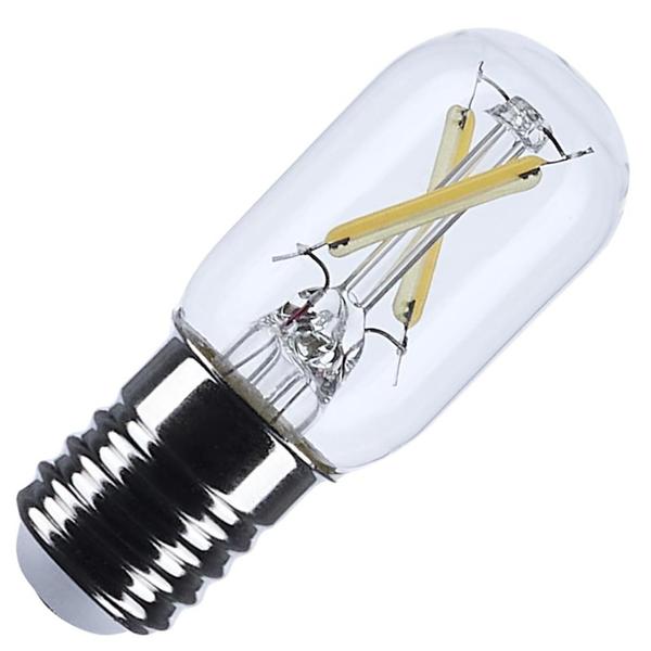 3 watt 120 volt T6.5 Intermediate Screw Base 4000K Cool White Clear Dimmable LED