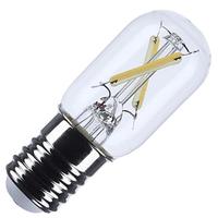 Satco 3 watt 120 volt T6.5 Intermediate Screw Base 4000K Cool White Clear Dimmable LED