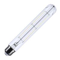 Satco 5 watt 120 volt T9 Medium Screw Base 2700K Warm White Clear Dimmable LED