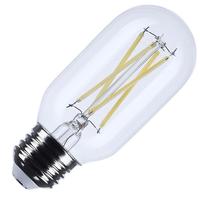 Satco 5.5 watt 120 volt T4 Medium Screw Base 3000K Natural White Clear Dimmable LED