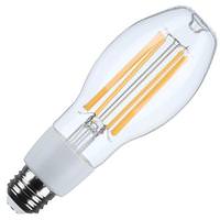 Satco 13.5 watt 120/277 volt ED17 Medium Screw Base 4000K Cool White Clear Non-Dimmable LED