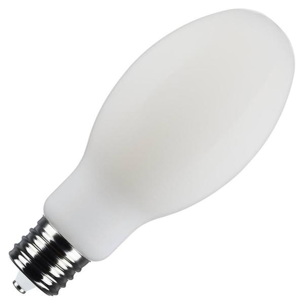 40 watt 120/277 volt ED28 Exclusionary Mogul Screw Base 5000K Daylight Frosted Ballast Bypass / Direct Wire Non-Dimmable LED