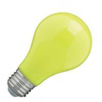 View 8 watt 120 volt A19 Medium Screw Dimmable Ceramic Yellow LED 