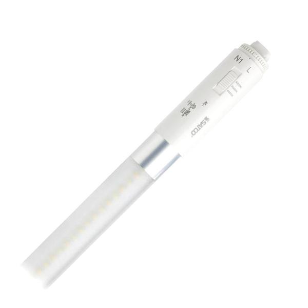 7 watt 120/277 volt 18" T8 Recessed Double Contact Base CCT Selectable Non-Dimmable LED