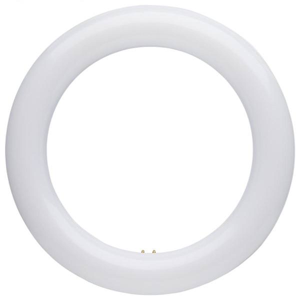 11 watt 120/277 volt T9 4-Pin 3000K Natural White Frosted Dual Technology Non-Dimmable LED