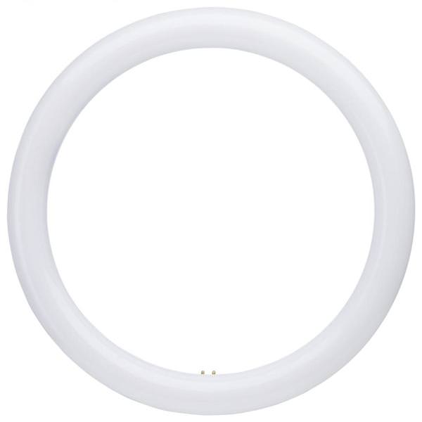 16 watt 120/277 volt T9 4-Pin 3000K Natural White Frosted Dual Technology Non-Dimmable LED