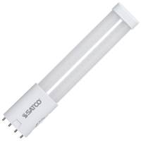Satco 8.5 watt 120/277 volt T5 4-Pin Base Natural White Frosted Non-Dimmable LED