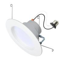 Satco 5"-6" 7/10/13 watt 120 volt CCT Selectable Deep Baffle Indoor LED Recessed Downlight