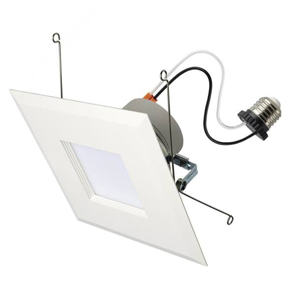 5"-6" 7.5/10.5/14.5 watt 120 volt CCT Selectable Deep Baffle Indoor LED Recessed Downlight