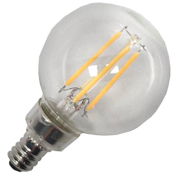 4 watt 120 volts G16.5 Candelabra Screw Base 3000K Natural White Dimmable LED