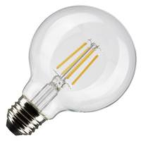 Satco 4.5 watt 120 volt G25 Medium Screw Base 4000K Cool White Dimmable LED