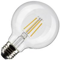 Satco 6 watt 120 volt G25 Medium Screw Base 3000K Natural White Dimmable LED