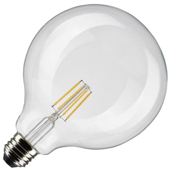4 watt 120 volt G40 Medium Screw Base 2700K Warm White Dimmable LED