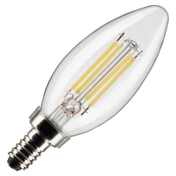 5.5 watt 120 volt B11 Candelabra Screw Base 3000K Natural White Dimmable LED