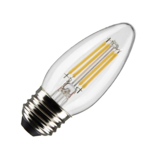 4 watt 120 volt B11 Medium Screw Base 3000K Natural White Dimmable LED