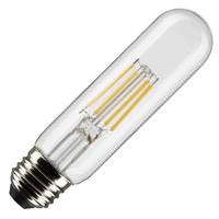Satco 5.5 watt 120 volt T10 Medium Screw Base 4000K Cool White Dimmable LED