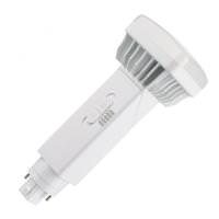 Satco 9 watt 120/277 volt PL 2-Pin Base CCT Selectable Ballast Bypass LED