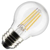 Satco 5.5 watt 120 volt G16.5 Medium Screw Base 3000K Natural White Dimmable LED