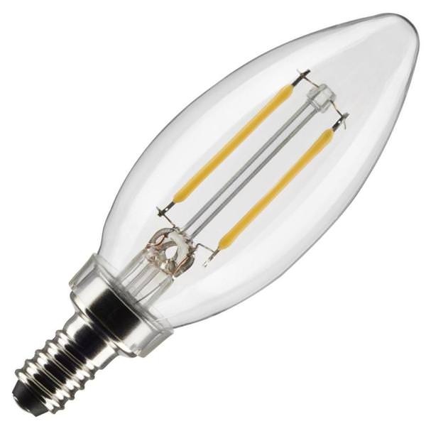 3 watt 120 volt B11Candelabra Screw Base 2700K Dimmable