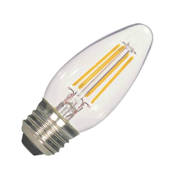 5.5 watt 120 volt B11 Medium Screw Base 2700K Warm White Dimmable LED