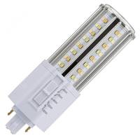 Satco 14 watt 120/277 volt PL 2-Pin Base CCT Selectable Clear Non-Dimmable LED