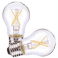 Satco 5.5 watt 120 volt A15 Medium Screw Base 2700K Warm White Dimmable LED (2 Pack)