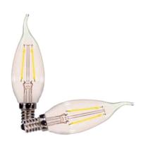 View 4.5 watt 120 volt CA10 Candelabra Screw Base 2700K Warm White LED (2-Pack)