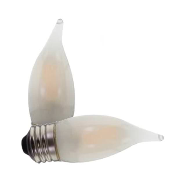 4.5 watt 120 volt CA10 Medium Screw Base 2700K Warm White LED (2 Pack)