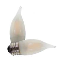 Satco 4.5 watt 120 volt CA10 Medium Screw Base 2700K Warm White LED (2 Pack)
