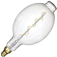 Satco 4 watt 120 volt BT56 Medium Screw Base 2150K Warm White Dimmable LED