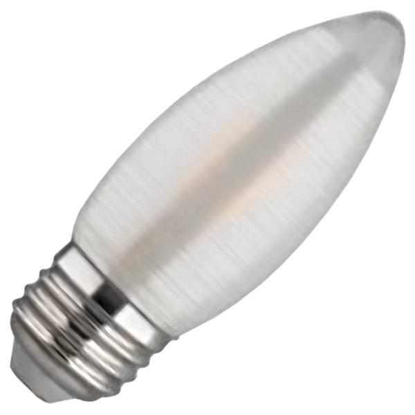 2 watt 120 volt C11 Medium Screw Base 2700K Warm White Dimmable LED