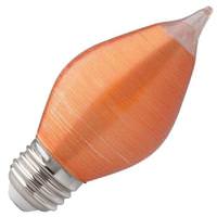 Satco 4 watt 120 volt C15 Medium Screw Base 2100K Dimmable LED