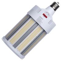 Satco Selectable watt 277/480 volt Corncob Mogul Extended Screw Base CCT Selectable White Clear Lens Polycarbonate Ballast Bypass / Direct Wire Dimmable LED