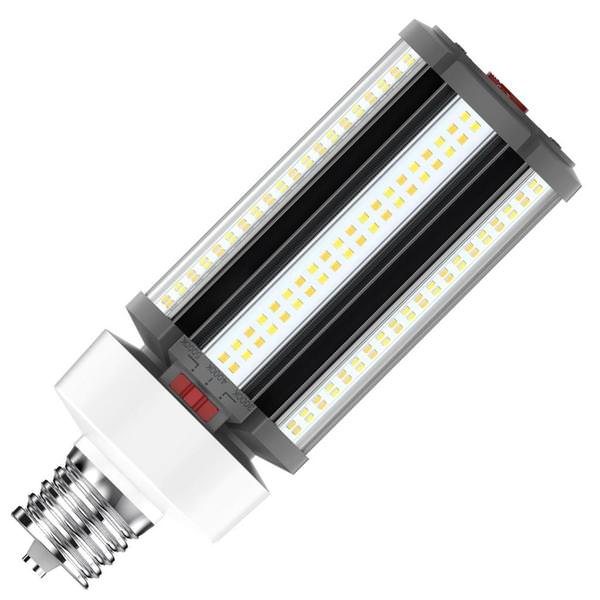 Selectable watt 100/277 volt Corn Cob Exclusionary Mogul Screw Base CCT Selectable Non-Dimmable LED